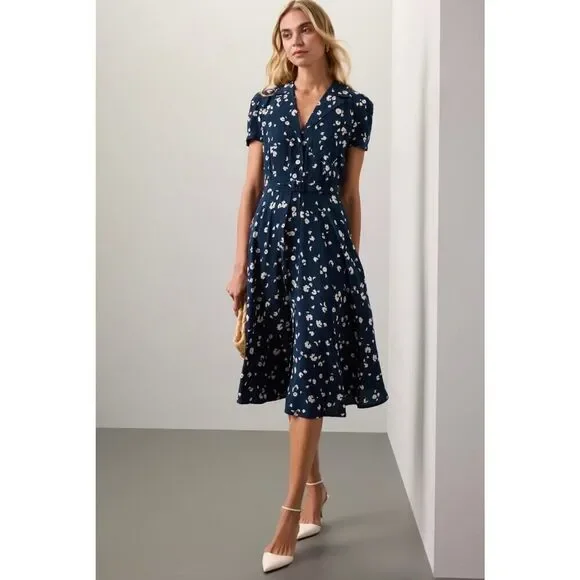 Polo Ralph Lauren
Hampton Short Sleeve Day Dress 💛 - Picture 1 of 10